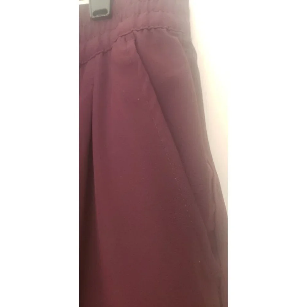 NEW CALVIN KLEIN WOMENS CROPPED WIDE LEG PANTS AUBORN LARGE - Picture 5 of 9